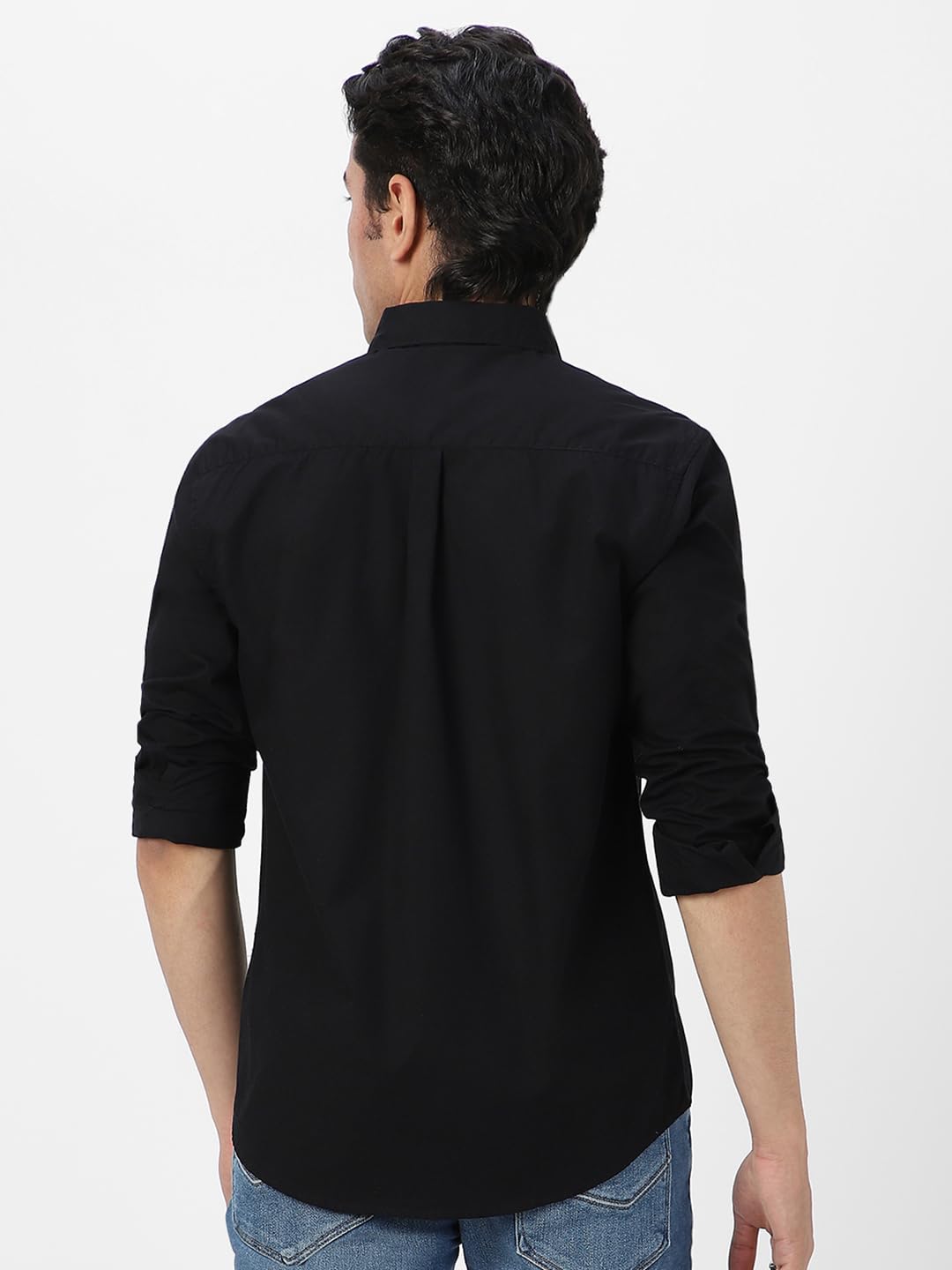 Urbano Fashion Men's Cotton Full Sleeve Regular Fit Casual Solid Shirt